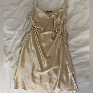 Miss Lola silk mini dress